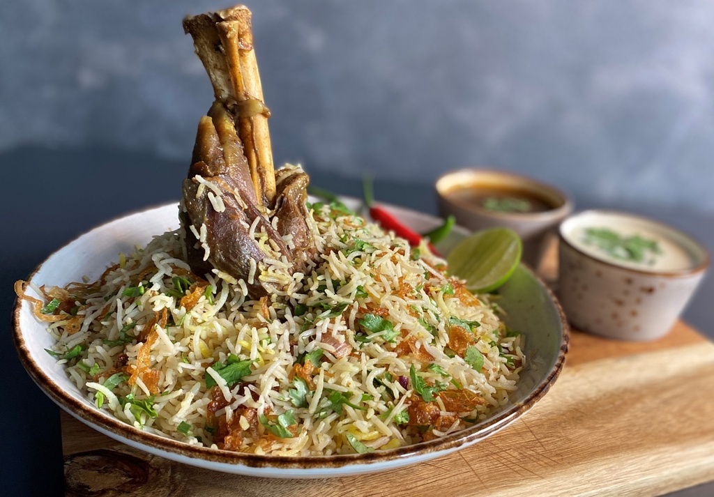 Lamb Shank Biryani