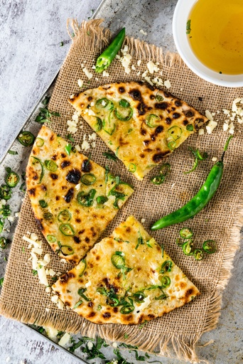 Chilli Cheese Garlic Naan